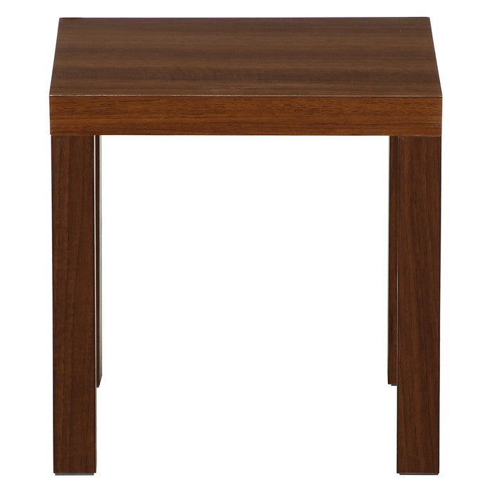 キューブ テーブル 40×40 ブラウン 幅400×奥行400×高さ400 fj-40915の画像