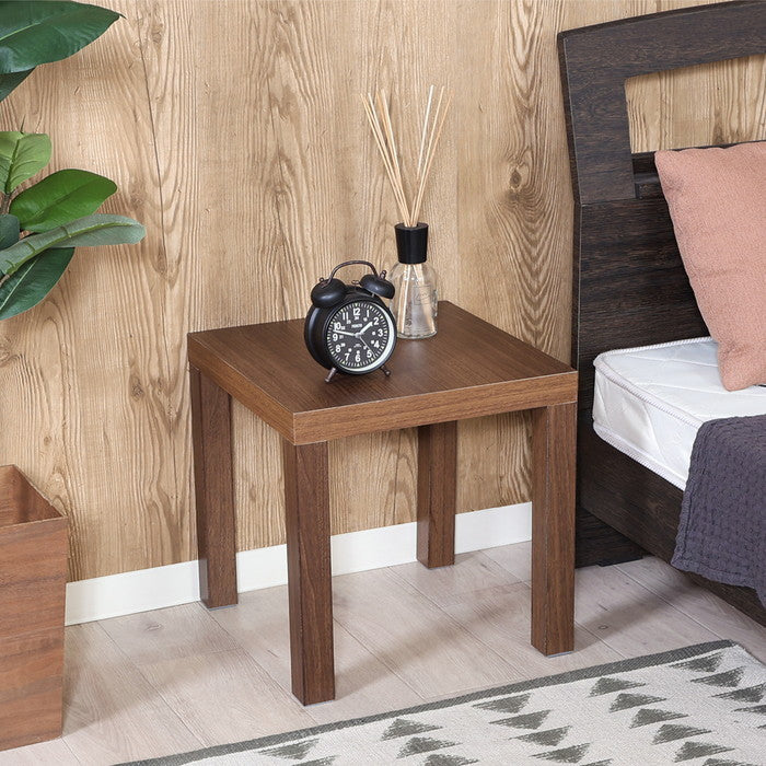 キューブ テーブル 40×40 ブラウン 幅400×奥行400×高さ400 fj-40915の画像