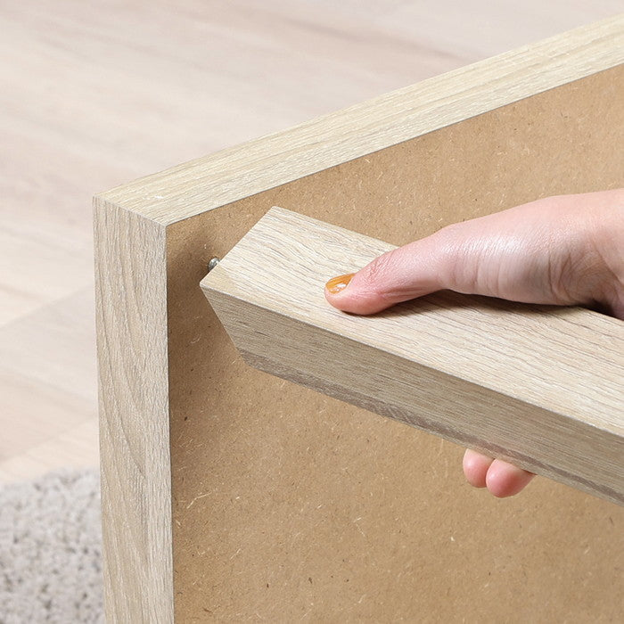 キューブ テーブル 40×40 ナチュラル 幅400×奥行400×高さ400 fj-40916の画像