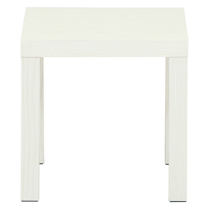 キューブ テーブル 40×40 ホワイトウォッシュ 幅400×奥行400×高さ400 fj-40917の画像