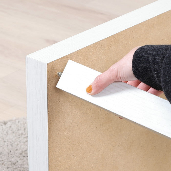 キューブ テーブル 40×40 ホワイトウォッシュ 幅400×奥行400×高さ400 fj-40917の画像