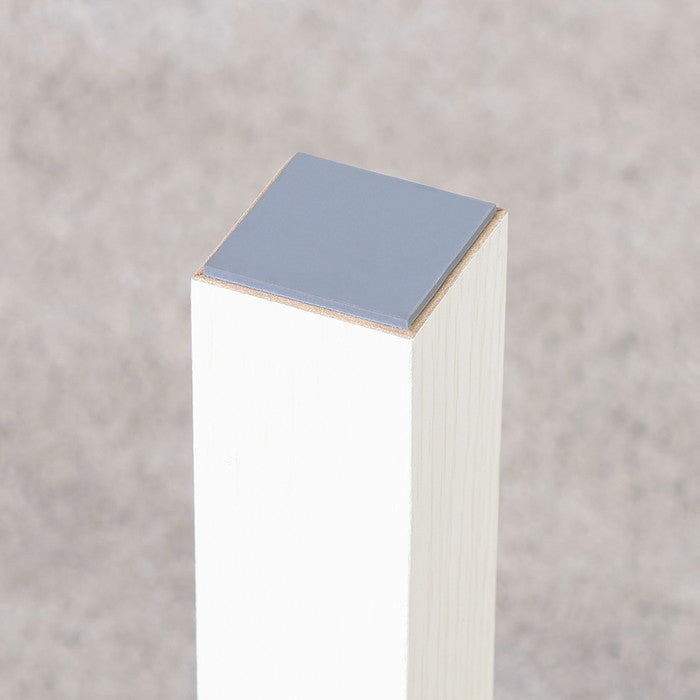 キューブ テーブル 40×40 ホワイトウォッシュ 幅400×奥行400×高さ400 fj-40917の画像