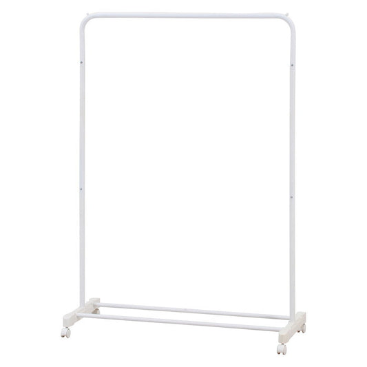 ハンガーラック インテリアに馴染む AURA ワイド ホワイト 組立品 W1075×D425×H1500mm 2.37kg fj-41014の画像