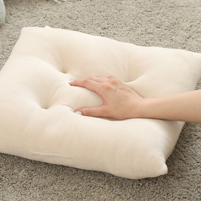 シートクッション もちもち 42×40cm IV 完成品 W420×D400×H90mm 0.4kg fj-41040の画像