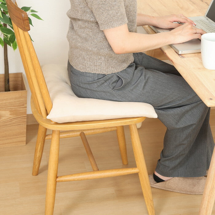 シートクッション もちもち 42×40cm IV 完成品 W420×D400×H90mm 0.4kg fj-41040の画像