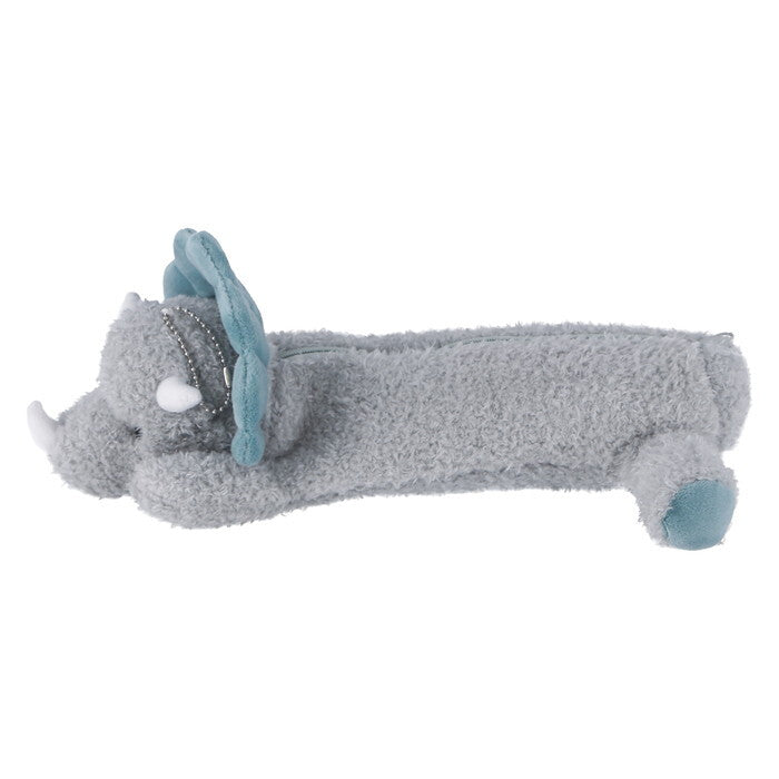 ペンケース アニマル トリケラトプス グリーン 完成品 W150×D310×H110mm 0.064kg fj-41679の画像