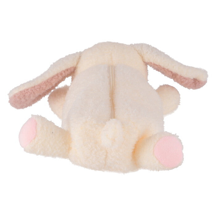 ペンケース アニマル BIG うさぎ ホワイト×ピンク 完成品 W250×D300×H80mm 0.065kg fj-41686の画像