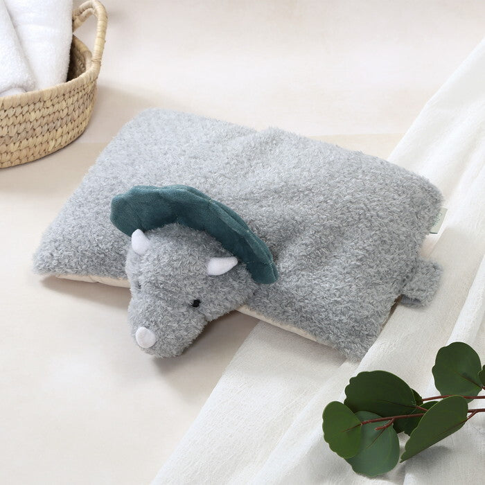 ぬいぐるみ 枕にもなる トリケラトプス グリーン 完成品 W300×D270×H130mm 0.12kg fj-41708の画像