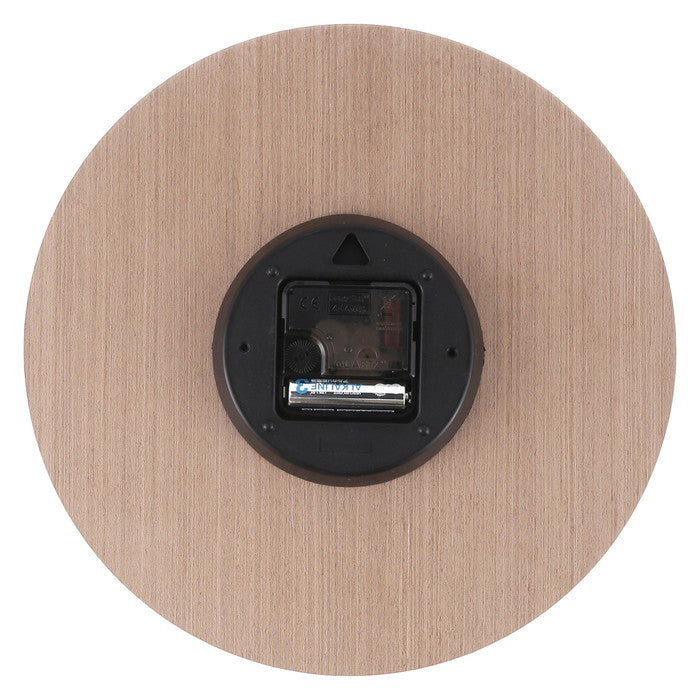 掛時計 掛け時計 komorebi Ф28 BR ブラウン 幅280×奥行35×高さ280 fj-42118の画像