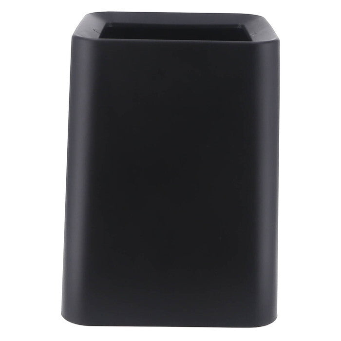 ゴミ箱 袋が隠せる 角形 11L BK ブラック 完成品 W240×D240×H318mm 0.78kg fj-42999の画像