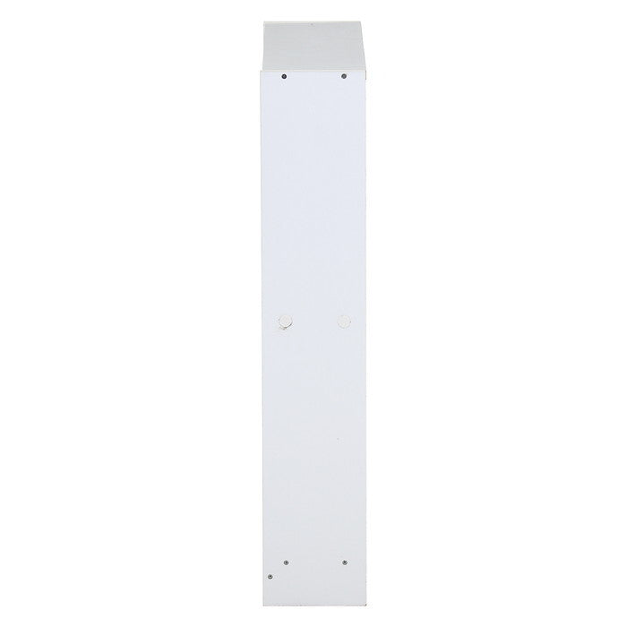 マルチユースラック ホワイト 組立品 W600×D168×H890mm 8kg fj-43874の画像
