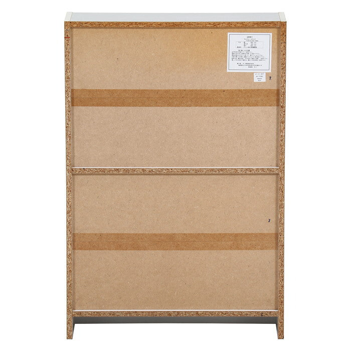 マルチユースラック ホワイト 組立品 W600×D168×H890mm 8kg fj-43874の画像