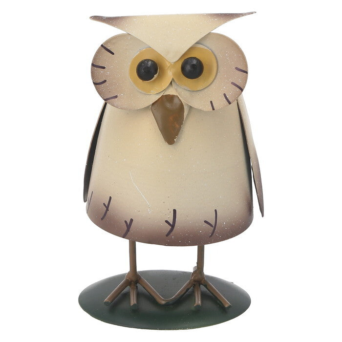 ゆらゆら アニマル mini フクロウ 完成品 W75×D65×H95mm 0.067kg fj-45061の画像