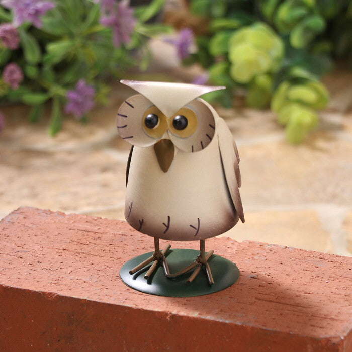 ゆらゆら アニマル mini フクロウ 完成品 W75×D65×H95mm 0.067kg fj-45061の画像