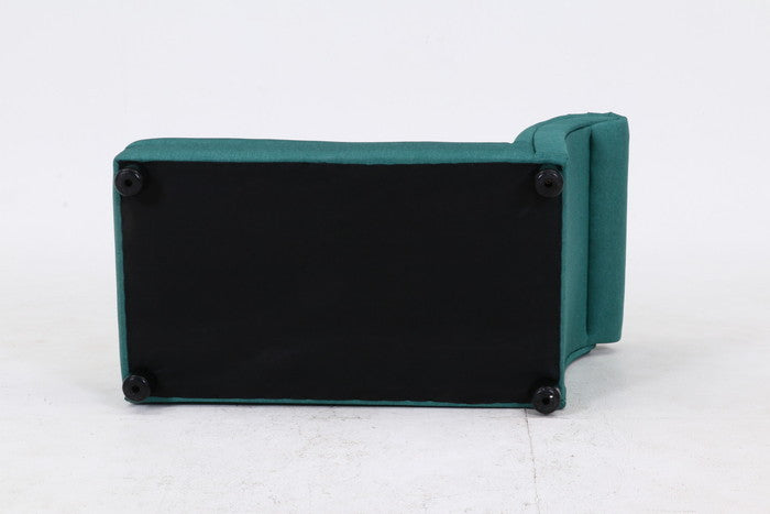 ペットカウチソファ (クッション付) GR グリーン 830×430×485 fj-45230の画像