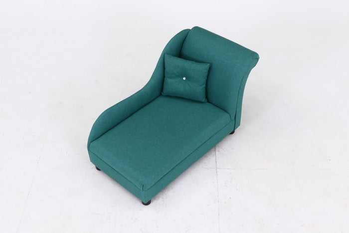 ペットカウチソファ (クッション付) GR グリーン 830×430×485 fj-45230の画像