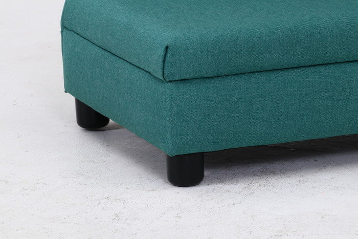 ペットカウチソファ (クッション付) GR グリーン 830×430×485 fj-45230の画像