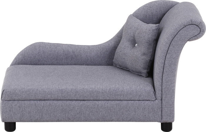 ペットカウチソファ (クッション付) GY グレー 830×430×485 fj-45231の画像