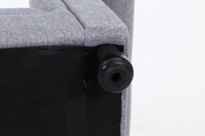 ペットカウチソファ (クッション付) GY グレー 830×430×485 fj-45231の画像