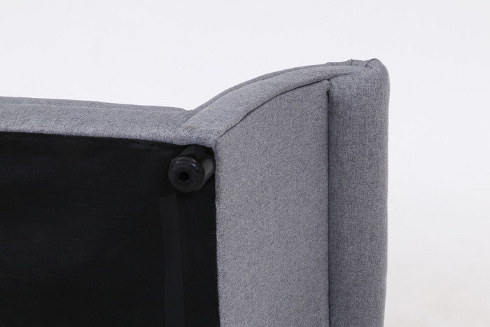 ペットカウチソファ (クッション付) GY グレー 830×430×485 fj-45231の画像