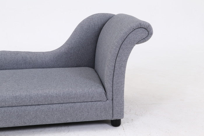 ペットカウチソファ (クッション付) GY グレー 830×430×485 fj-45231の画像