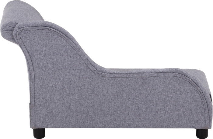 ペットカウチソファ (クッション付) GY グレー 830×430×485 fj-45231の画像