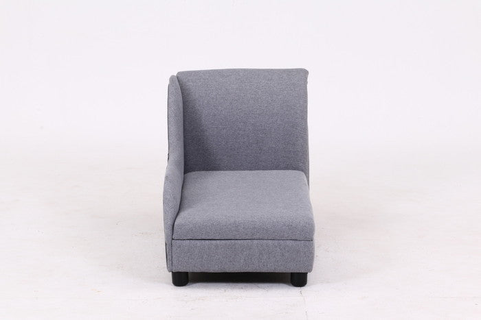 ペットカウチソファ (クッション付) GY グレー 830×430×485 fj-45231の画像