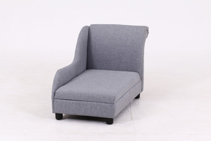 ペットカウチソファ (クッション付) GY グレー 830×430×485 fj-45231の画像