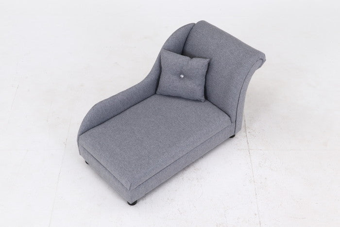 ペットカウチソファ (クッション付) GY グレー 830×430×485 fj-45231の画像