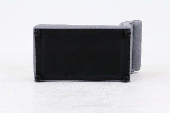 ペットカウチソファ (クッション付) GY グレー 830×430×485 fj-45231の画像