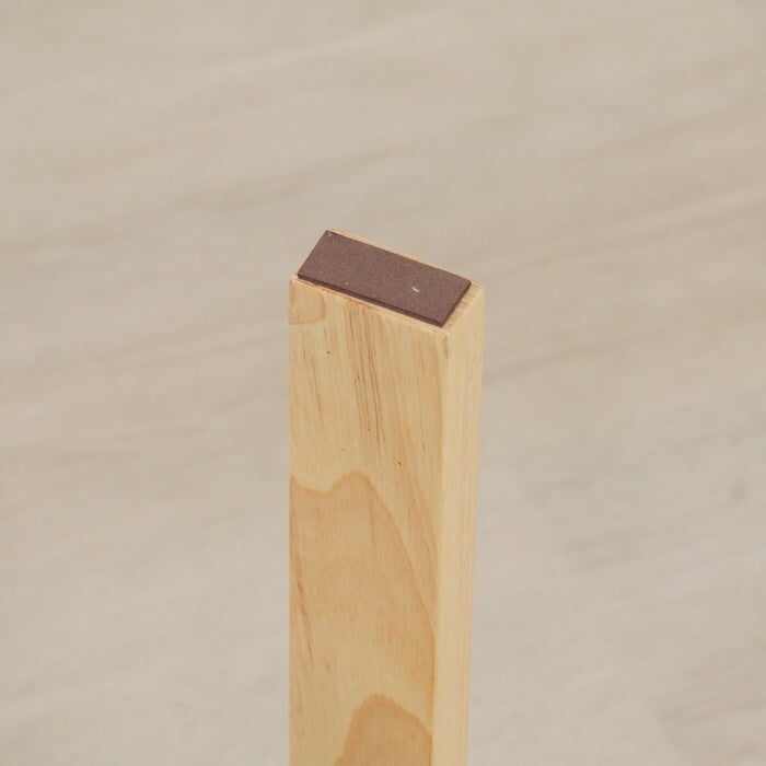 曲脚イス 木製 ブルーグレー座面 ナチュラル 完成品 W330×D330×H440mm 2.7kg fj-46078の画像