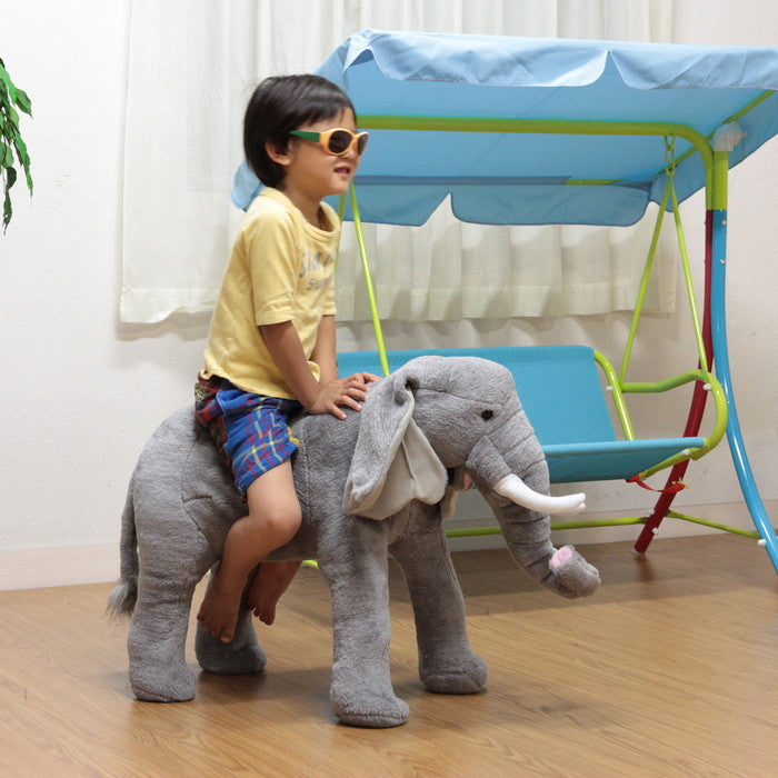 ゾウ 6074-30 6074-30 ぬいぐるみ アニマルスツール fj-47303の画像