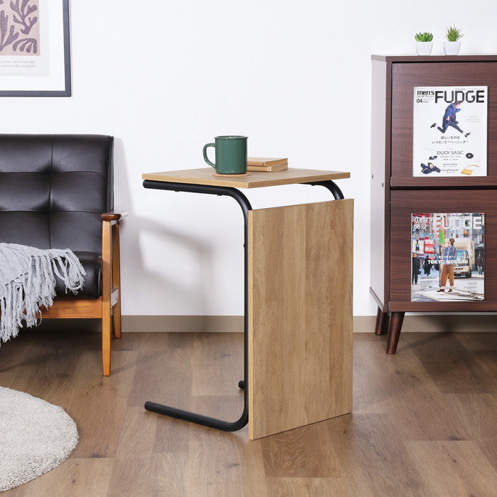 EZBO 2WAYテーブル 大 NA EZ-ST 665 オｰクナチュラル 幅400×奥行420×高さ675mm fj-48379の画像