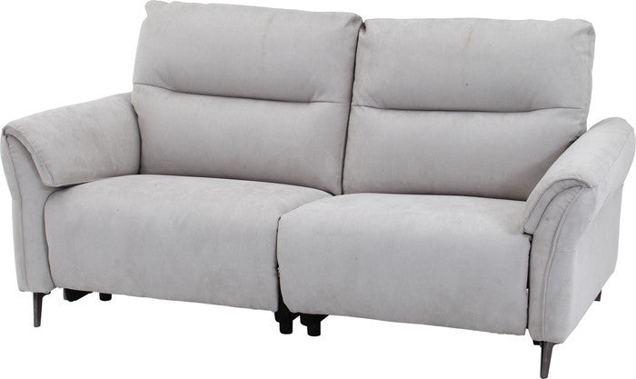 電動リクライナー FIRST ワイドラブ GY グレｰ 幅1900×奥行990×高さ970mm fj-49117の画像