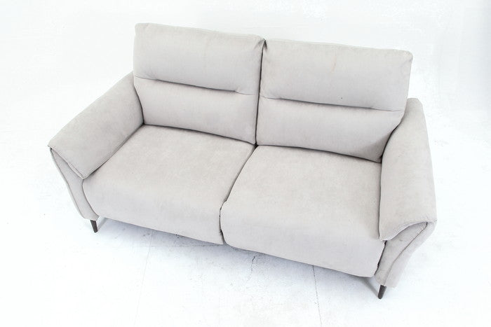 電動リクライナー FIRST ワイドラブ GY グレｰ 幅1900×奥行990×高さ970mm fj-49117の画像