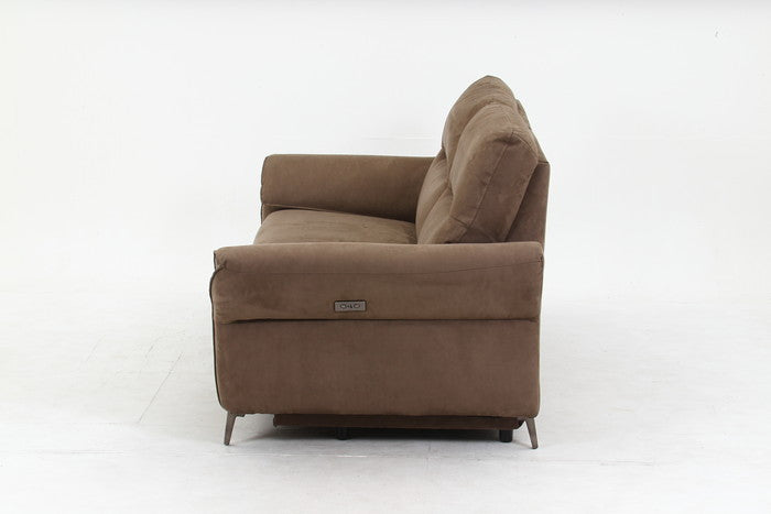 電動リクライナー FIRST ワイドラブ CM キャメル 幅1900×奥行990×高さ970mm fj-49118の画像