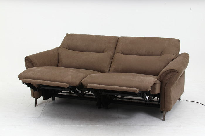 電動リクライナー FIRST ワイドラブ CM キャメル 幅1900×奥行990×高さ970mm fj-49118の画像