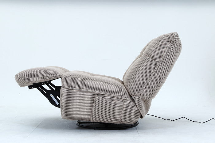 電動パーソナルチェアー MOVE BE ベｰジュ 幅880×奥行1050×高さ950mm fj-49120の画像