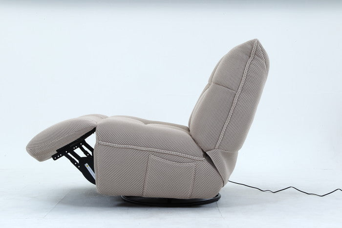 電動パーソナルチェアー MOVE BE ベｰジュ 幅880×奥行1050×高さ950mm fj-49120の画像