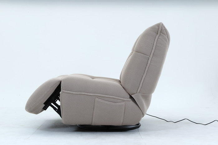 電動パーソナルチェアー MOVE BE ベｰジュ 幅880×奥行1050×高さ950mm fj-49120の画像