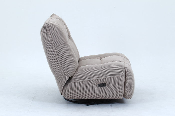 電動パーソナルチェアー MOVE BE ベｰジュ 幅880×奥行1050×高さ950mm fj-49120の画像