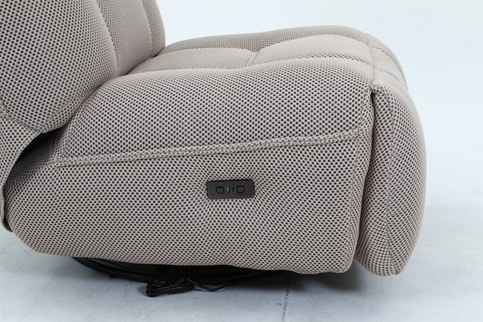 電動パーソナルチェアー MOVE BE ベｰジュ 幅880×奥行1050×高さ950mm fj-49120の画像