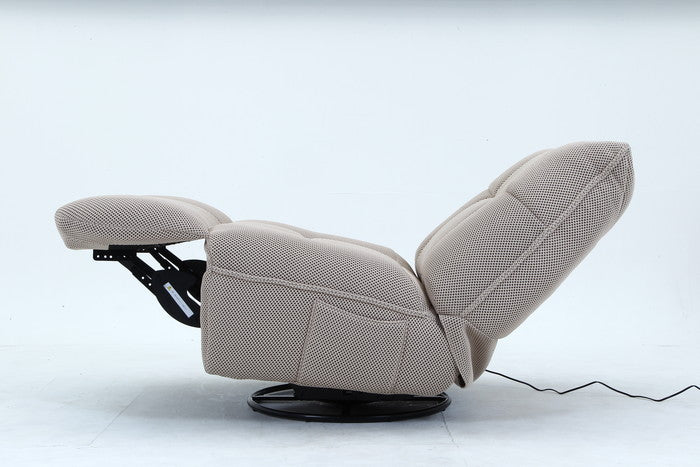 電動パーソナルチェアー MOVE BE ベｰジュ 幅880×奥行1050×高さ950mm fj-49120の画像