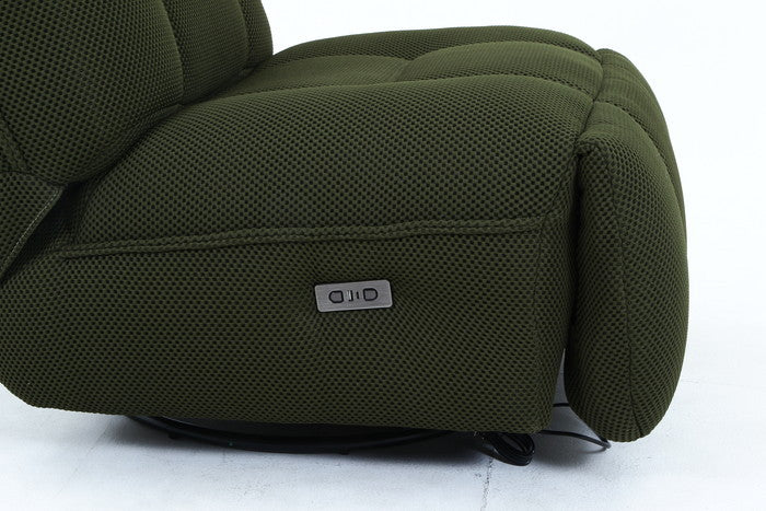 電動パーソナルチェアー MOVE FG フォレストグリｰン 幅880×奥行1050×高さ950mm fj-49121の画像