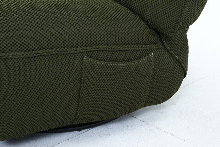 電動パーソナルチェアー MOVE FG フォレストグリｰン 幅880×奥行1050×高さ950mm fj-49121の画像