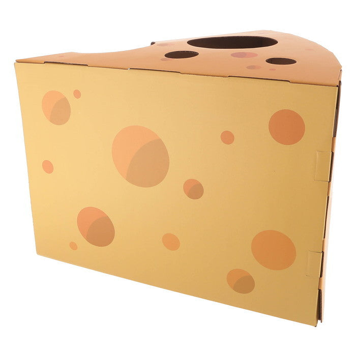 猫用 ネコ用 爪とぎ KDタイプ チーズ イエロー 幅420×奥行345×高さ300 fj-49195の画像