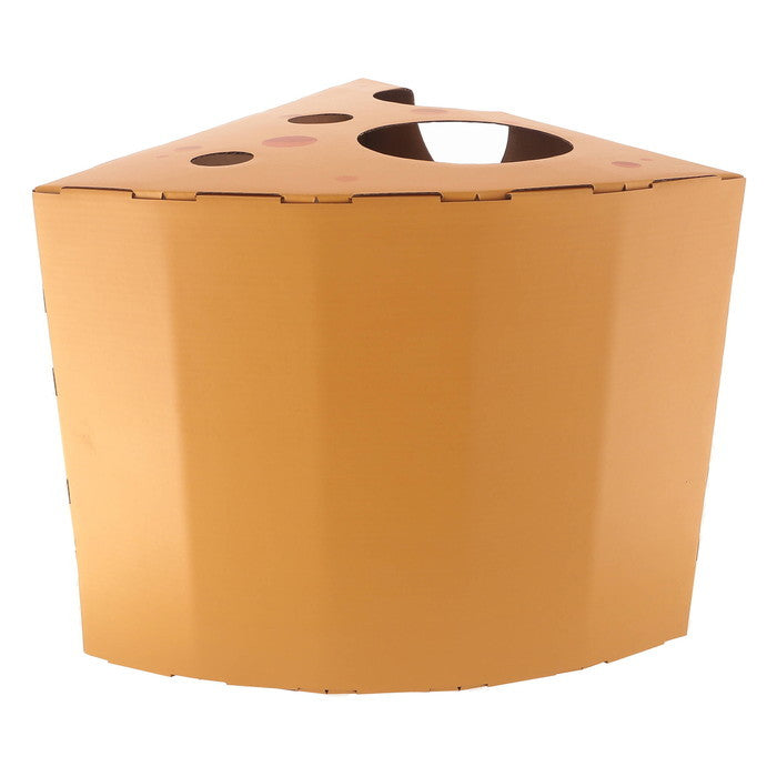 猫用 ネコ用 爪とぎ KDタイプ チーズ イエロー 幅420×奥行345×高さ300 fj-49195の画像