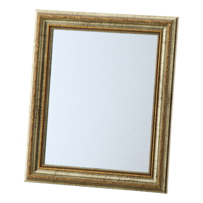 ミラー 卓上アンティーク トレント GD ゴールド 完成品 W250×D26×H300mm 0.6kg fj-50005の画像