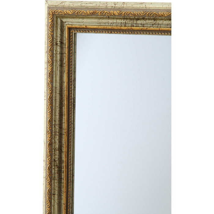 ミラー 卓上アンティーク トレント GD ゴールド 完成品 W250×D26×H300mm 0.6kg fj-50005の画像