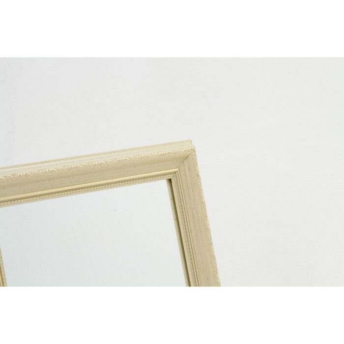 ミラー 卓上アンティーク トレント WH 白 完成品 W250×D26×H300mm 0.6kg fj-50006の画像